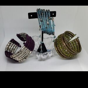 Set of 3 beaded bracelet